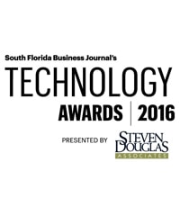 South Florida Business Journal's Technology Awards 2016