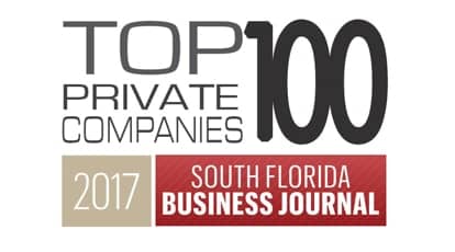Chetu nombrado en el Diario de negocios del sur de Florida 2017 Arriba 100 Lista de empresas privadas